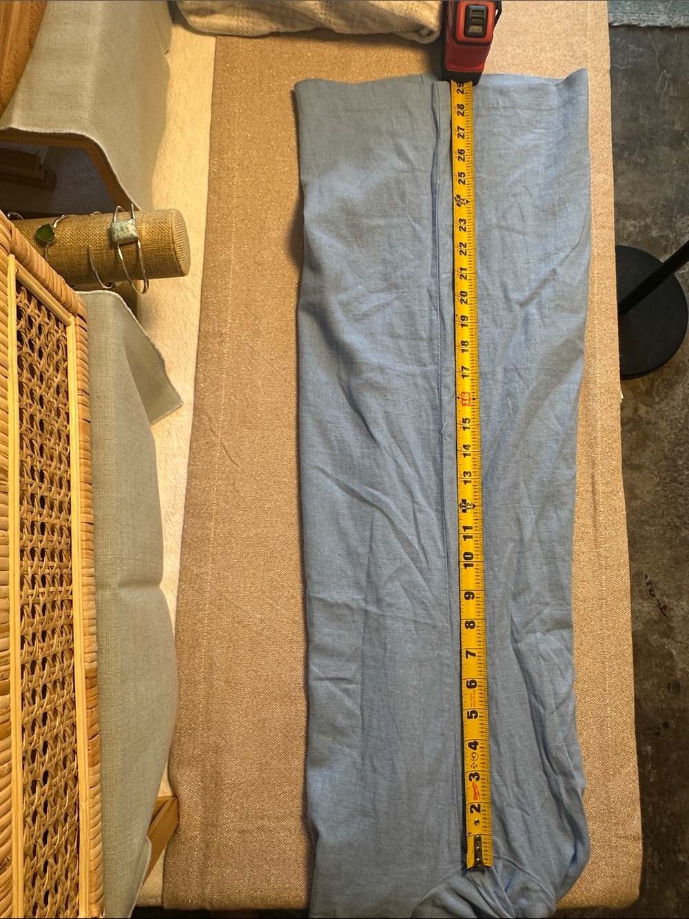 Abercrombie & Fitch Linen-Blend Wide Leg Plant - Picture 6 of 6